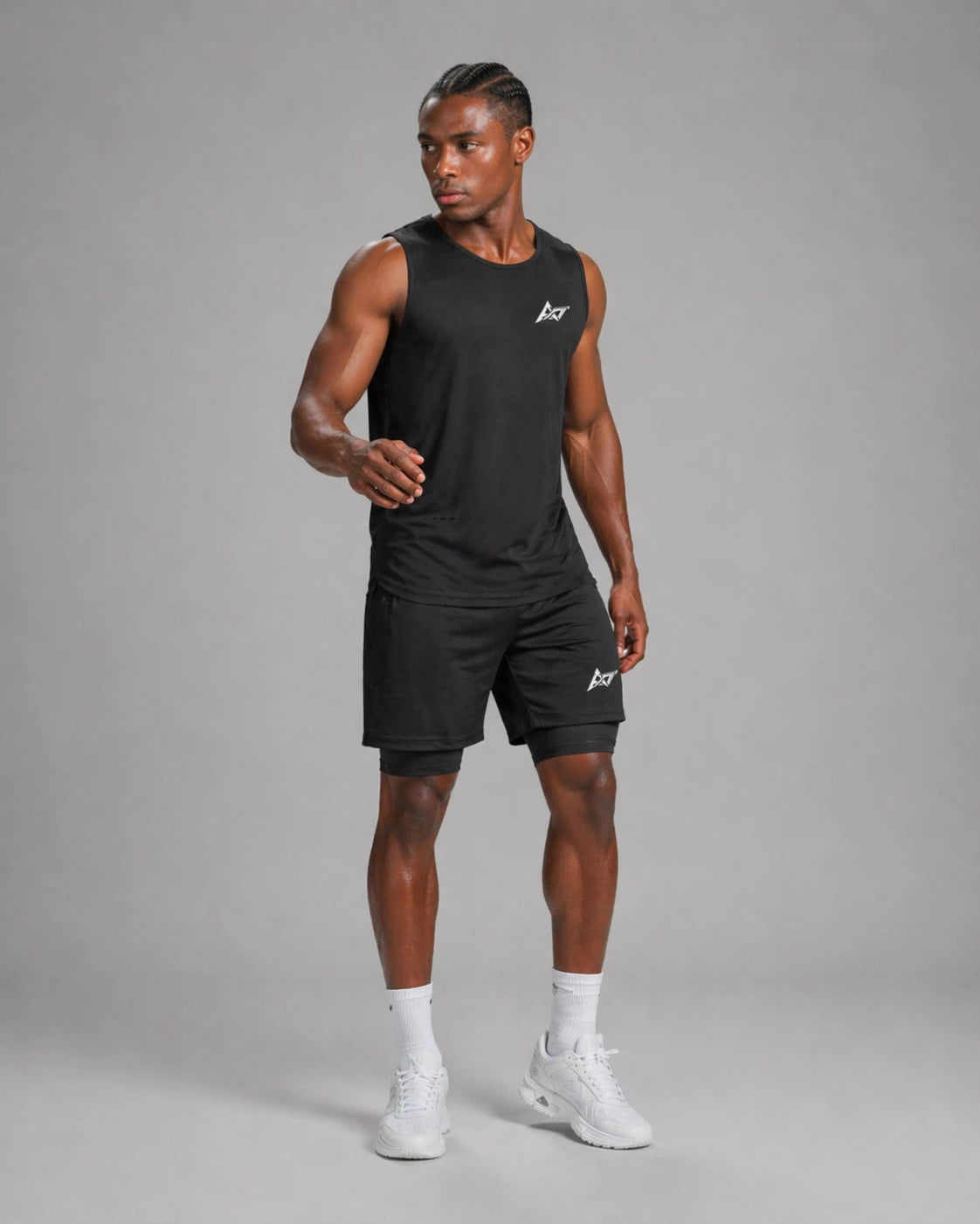 AXE7 PERFORMANCE SET_(Débardeur & Short 2 IN 1)