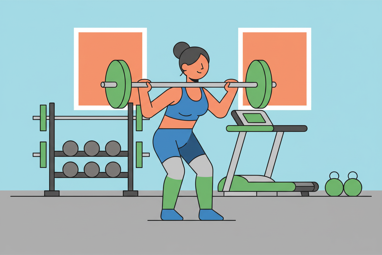 woman train in gym .image form svg